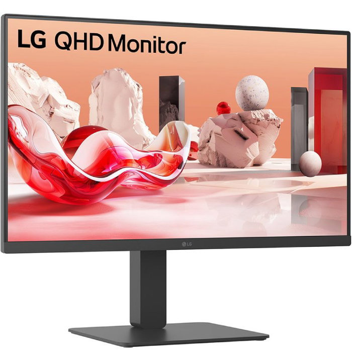 LG 27BA45QB-B Monitor QHD IPS de 27 pulgadas, Negro